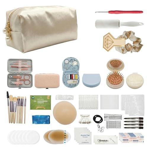 HygaLivia Hochzeits-Notfallset | 30+ Essentials | 100+ Teile | Braut-Notfallset für den Hochzeitstag