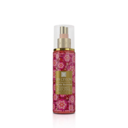 SPA CEYLON Lychee Blossom Body Spray – Fruchtig-blumiger Duftnebel für Frauen mit Lychee Blossom, Asiatischem Veilchen & Inselblumen, Erfrischendes Körperparfum, 200 ml
