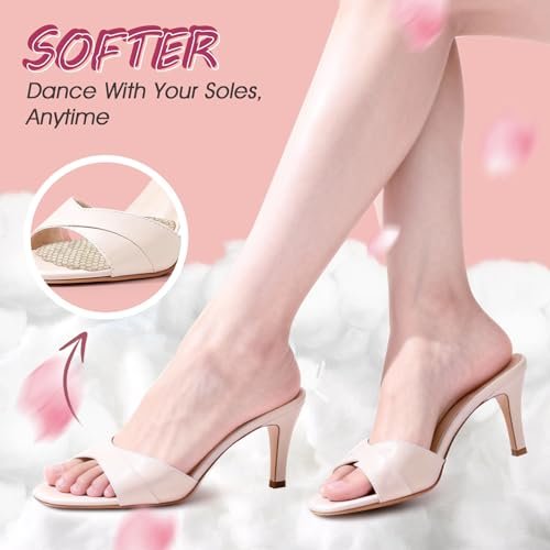Zaiwoo Ball-of-Foot Cushions für Damen (2 Paar Fußpolster) – Metatarsal-Pads, High Heel Einlagen, Schmerzlinderung, Anti-Rutsch, Unsichtbar