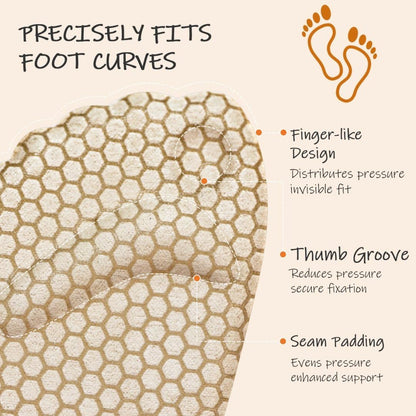Zaiwoo Ball-of-Foot Cushions für Damen (2 Paar Fußpolster) – Metatarsal-Pads, High Heel Einlagen, Schmerzlinderung, Anti-Rutsch, Unsichtbar