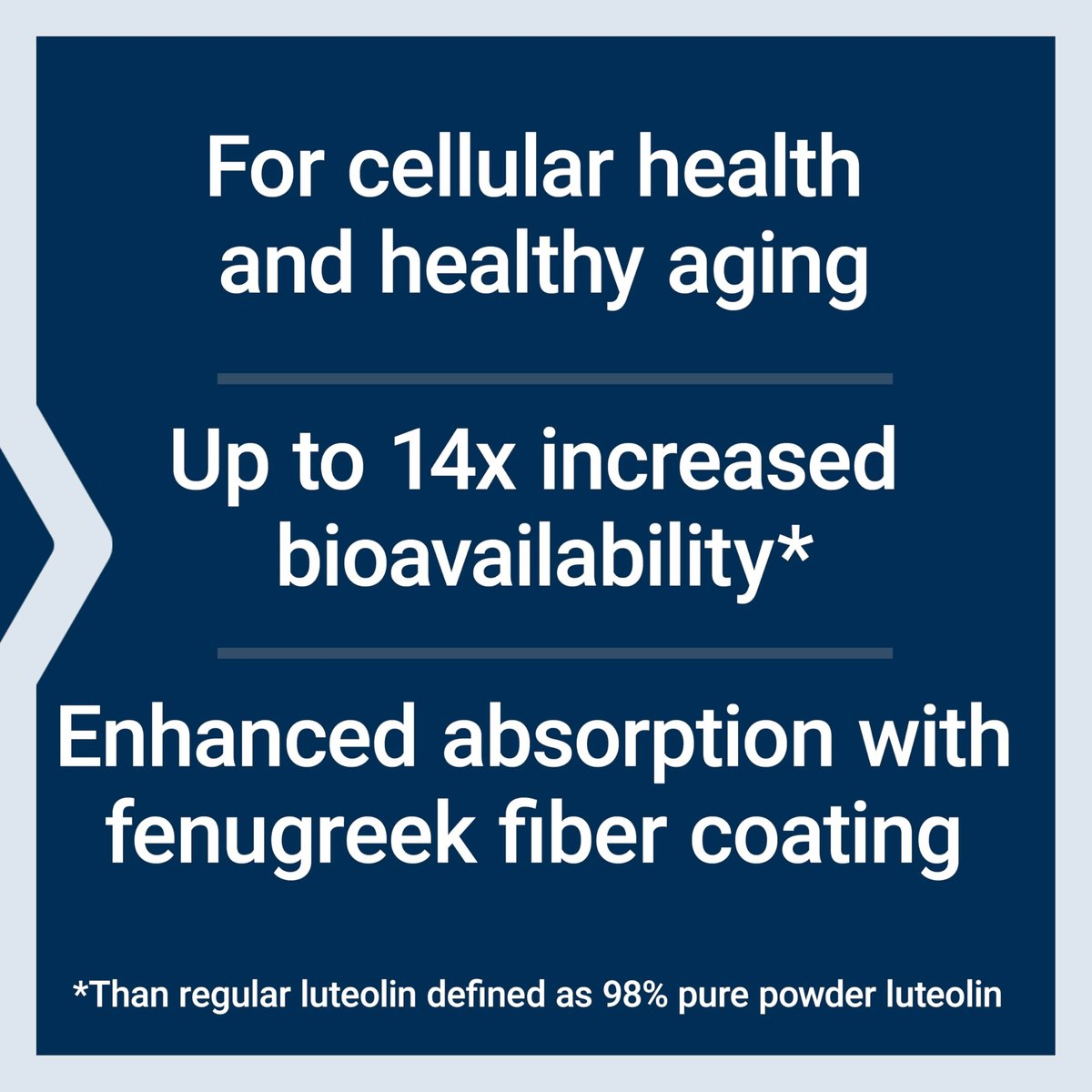 Life Extension® Bio-Luteolin™ – Zellgesundheit, gesundes Altern, bioverfügbare Formel mit Luteolin und Bockshornklee-Faser, glutenfrei, nicht-GVO, vegetarisch, 30 Kapseln