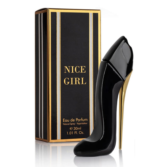 URBAN COLLECTION Nice Girl Eau De Parfum für Damen 30ml – Kopfnoten von Bergamotte & Zitrone, gemischt mit Mandel & Kaffee – Herznoten von Vanille, Zimt & Kakao – Parfüm geeignet für Tag & Nacht