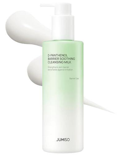 JUMISO D-Panthenol Barrier Soothing Cleansing Milk 300ml – Sanfte Reinigungsmilch mit 5-Ceramiden, 92% Reinigungskraft, augenärztlich getestet, für empfindliche Haut