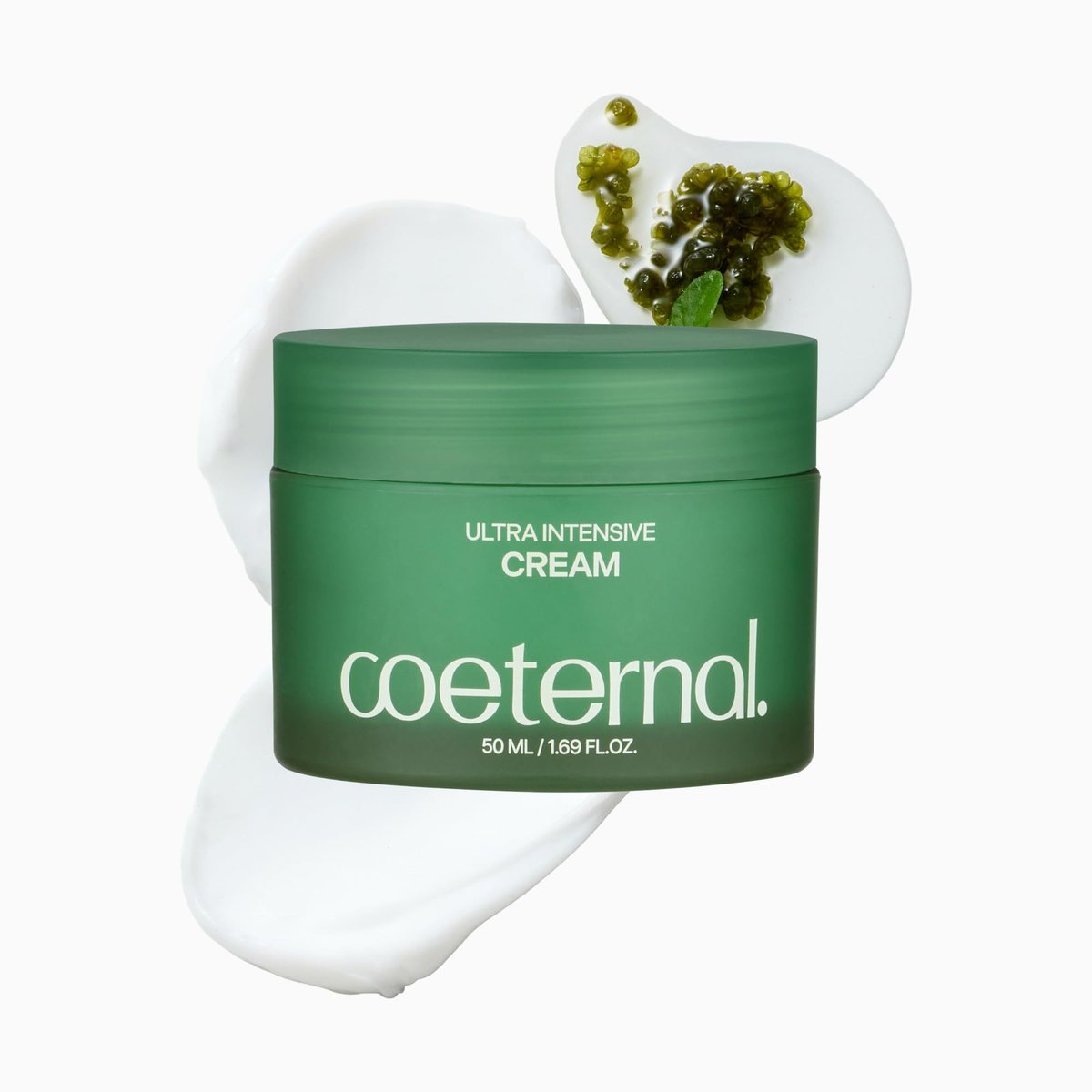 coeternal Ultra Intensive Cream – Feuchtigkeitsspendende Koreanische Gesichtscreme mit Niacinamid, Arginin & Algen11-Extrakten, Nicht fettende Barrierencreme für trockene, fettige oder empfindliche Haut, 50 ml / 1,69 fl.oz.