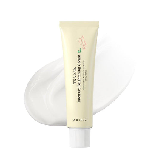 AXIS-Y TXA 2,5% Intensive Brightening Cream – Tranexamsäure Feuchtigkeitscreme mit Niacinamid & Glutathion gegen dunkle Flecken & ungleichmäßigen Hautton (50 ml)