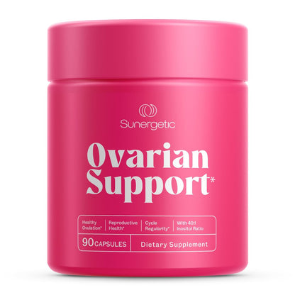 Premium Ovarian Health Support Supplement – Hormonbalance, Eisprung & Zyklusregulierung - Myo-Inositol & D-Chiro Inositol für Frauen – 40:1 Inositol-Verhältnis mit Folat & DIM – 90 Kapseln