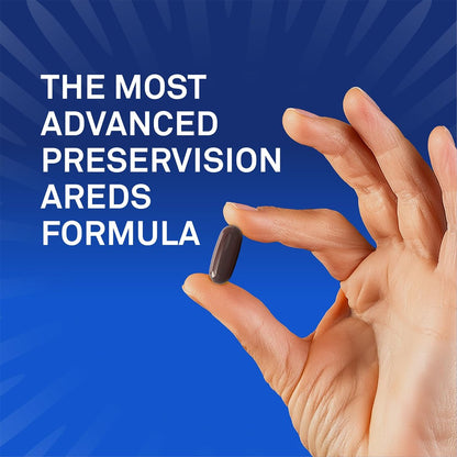 PreserVision AREDS3 Augenvitamine – Nr. 1 von Augenärzten empfohlen, AREDS-2-Formel mit 8 B-Vitamin-Komplex, 3-in-1 Makula-Nahrungsergänzung, 60 Softgels