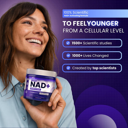 PURE HEALTH MAX PHM NAD Resveratrol Supplement – NAD+ Liposomale Kapseln für Männer und Frauen | NMN & NMNH Alternative | 90 Kapseln, 1,5 Monate Vorrat