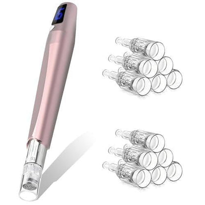 0,25 mm Microneedle Derma Roller für die Haut – Microneedling Pen für Frauen und Männer zur Anwendung zu Hause