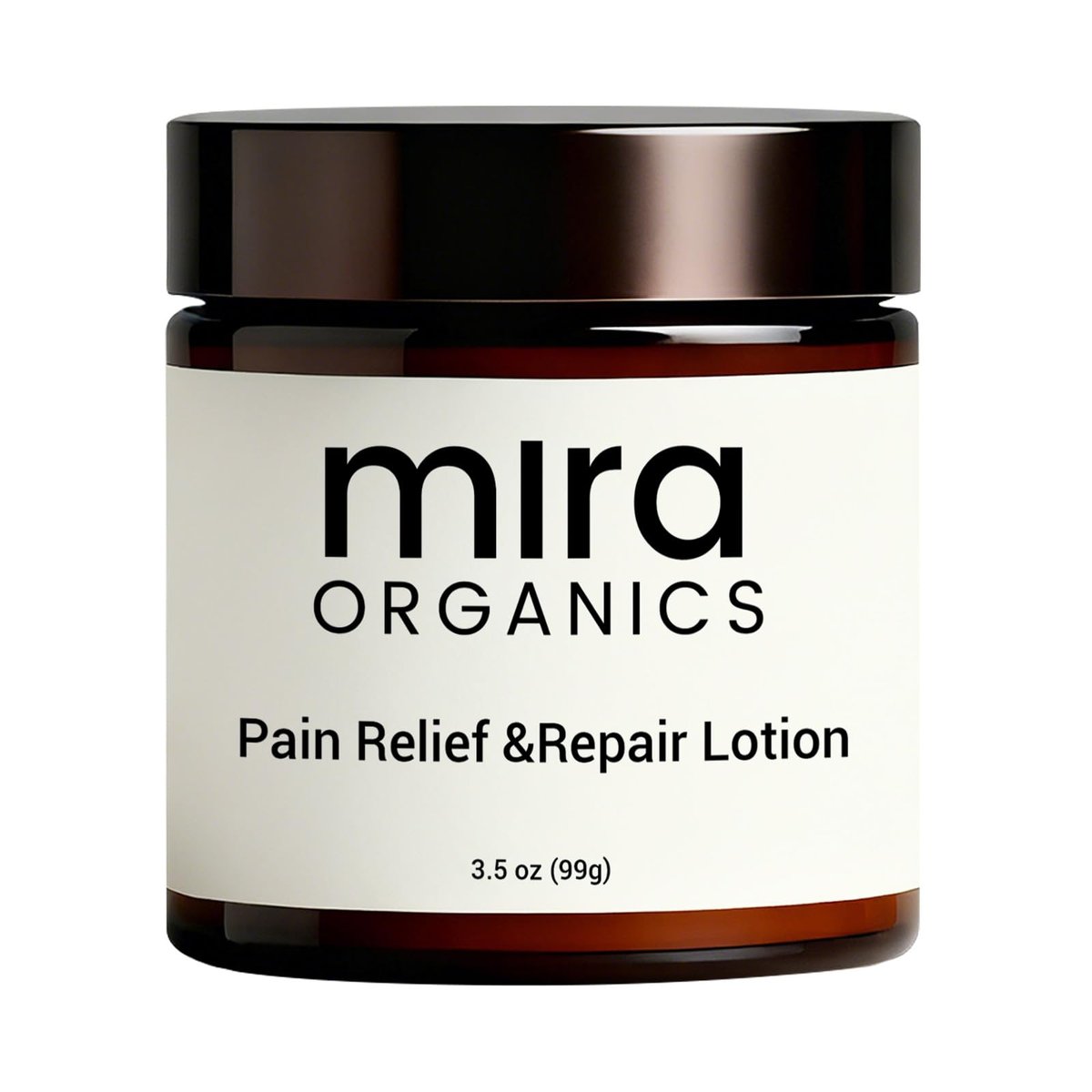Mira Natural Relief & Repair Lotion – Schnell einziehende, nicht fettende Formel zur Beruhigung von Muskel- und Gelenkbeschwerden, botanische Mischung mit pflegender Feuchtigkeitsversorgung für alle Hauttypen