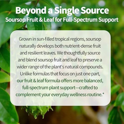 JuvaNutra Soursop Bitters Liquid Drops 4 Fl Oz – 12-in-1 Kräutertonic mit Seemoos, Moringa, Kurkuma, Echinacea & Ashwagandha zur Unterstützung der Verdauung und des Immunsystems