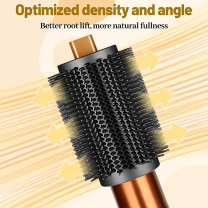 ZEPHBLOW Großer runder Volumenbürsten-Aufsatz für Dyson Airwrap – 3-Zoll-Large-Round-Brush kompatibel mit HS01/05/08, flexible Borsten für Volumen und Locken