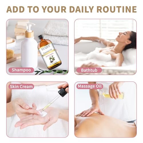 EUQEE Nardenöl 118ml/4 Fl Oz Reines Nardenöl Premium Ätherisches Öl mit Glaspipette Ideal für Yoga, Meditation, Massage, Diffuser, DIY Seife, Kerzenherstellung, Aromatherapie, Schlaf