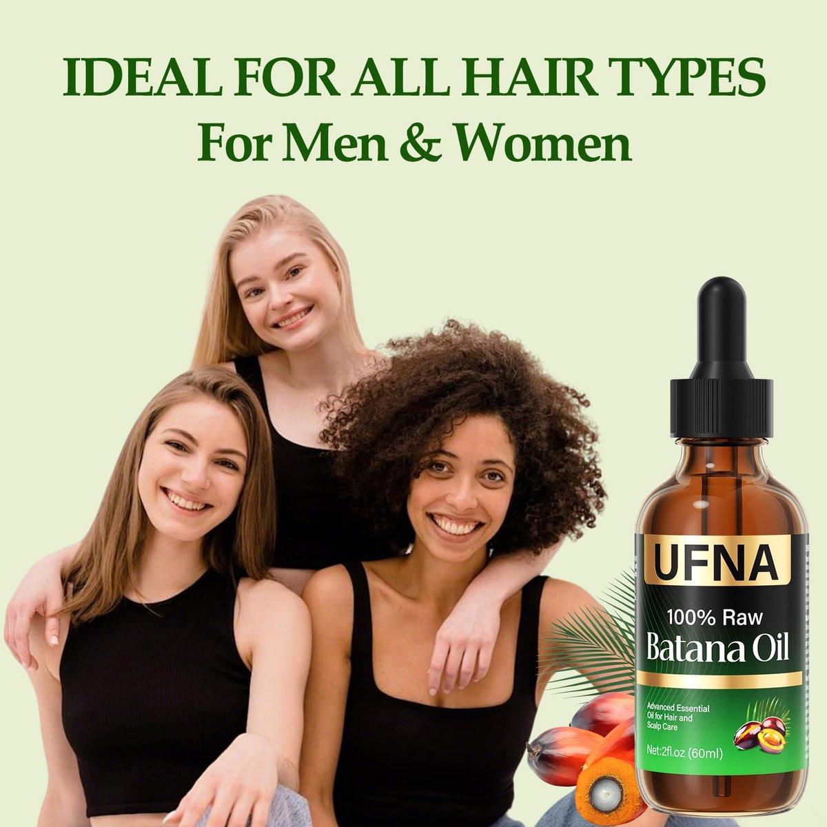 Batana Oil Haarwuchs Serum – Traditionelle honduranische Formel für dünneres Haar, dickeres & volleres Aussehen – Intensive Kopfhaut- & Wurzelpflege – Nicht fettend – Fördert die Fülle für Männer & Frauen – 60 ml