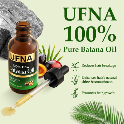 Batana Oil Haarwuchs Serum – Traditionelle honduranische Formel für dünneres Haar, dickeres & volleres Aussehen – Intensive Kopfhaut- & Wurzelpflege – Nicht fettend – Fördert die Fülle für Männer & Frauen – 60 ml