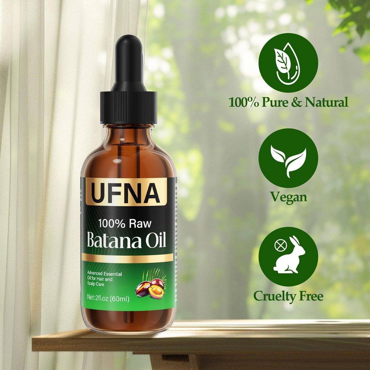 Batana Oil Haarwuchs Serum – Traditionelle honduranische Formel für dünneres Haar, dickeres & volleres Aussehen – Intensive Kopfhaut- & Wurzelpflege – Nicht fettend – Fördert die Fülle für Männer & Frauen – 60 ml