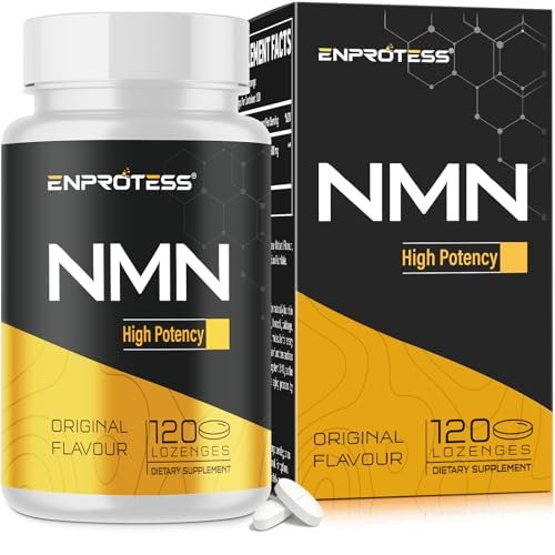 Sublinguales NMN 500 mg – Höchste Aufnahme & schnell wirkend, 120 Lutschtabletten (120-Tage-Vorrat), 99 % reines NMN (Nicotinamid-Mononukleotid) für NAD+, Zellen, Immunsystem, Energie, Muskeln, Anti-Aging, Langlebigkeit