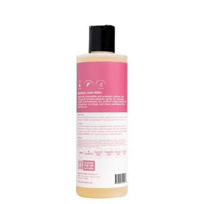 Her Fantasy Box Sensitive Probiotischer+ Sanfter Reiniger – Duftfrei, pH-ausgeglichenes Körperwaschgel mit Kamille & Probiotischen Lysaten, Vegan & Tierversuchsfrei, 237 ml