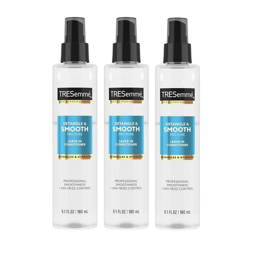 TRESemmé Pro Pure Leave-in Conditioner zum Entwirren, 6,1 oz, 3er-Pack
