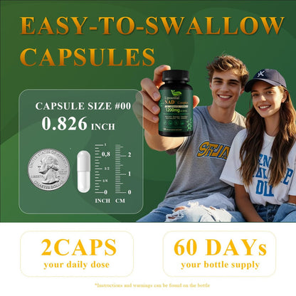 Cynthirry Liposomales NAD+ Supplement mit Resveratrol, CoQ10 | Fortschrittliche zelluläre Unterstützung, Nicotinamid-Ribosid NMN Ersatz, Premium Antioxidans & Energie