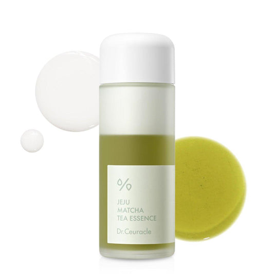 Dr.Ceuracle Jeju Matcha Tee Essenz – Hautreinigende milchige Toner mit Matcha-Extrakt, 9-Peptid, Ceramid, koreanische Hautpflege-Essenz (150 ml)