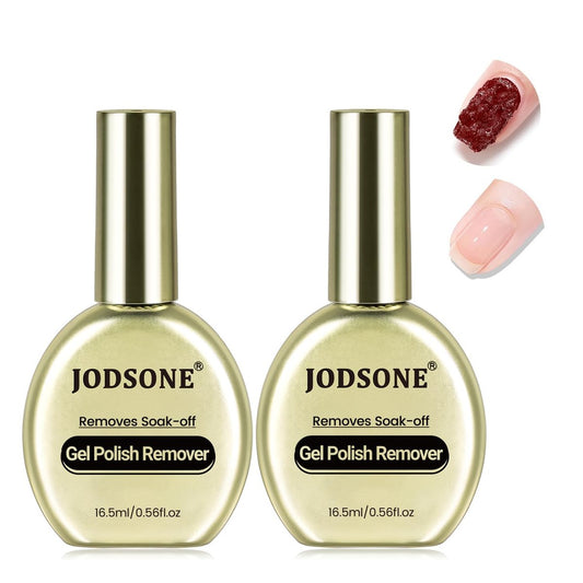 JODSONE 16,5 ml 2er-Pack Gel-Nagellackentferner – Kein Einweichen oder Einwickeln nötig – UV-Gel-Nagellackentferner für einfaches und schnelles Entfernen zu Hause