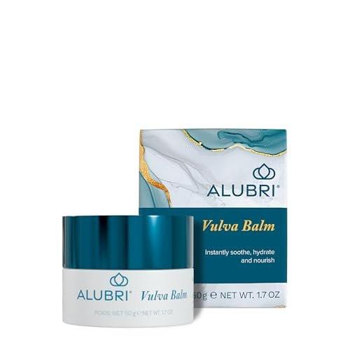 Alubri Vulva Balsam – Feuchtigkeitsspendende Pflege für die Intimhaut, schnell einziehend und nicht fettend, 48 ml