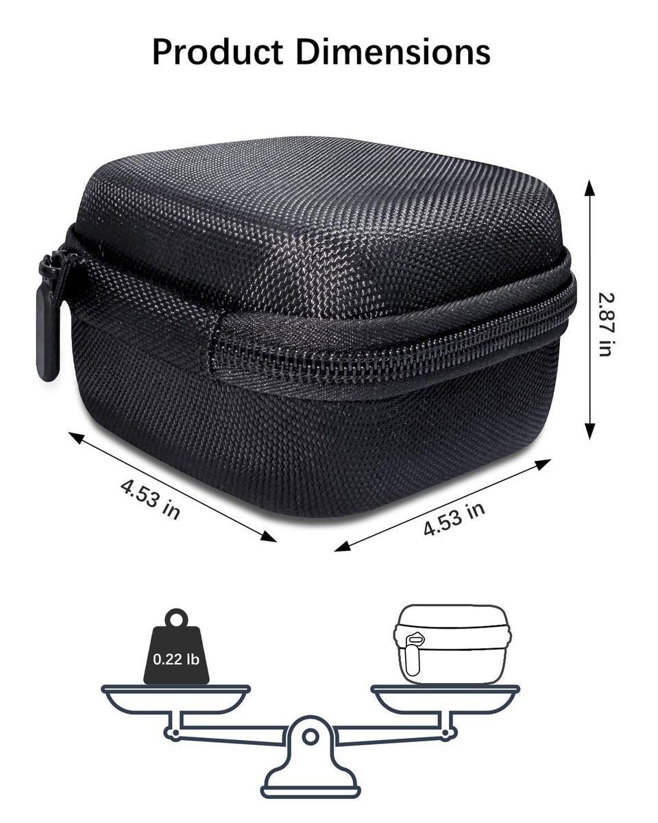 Cruxer Insulin Vial Halter für den Kühlschrank, Peptid-Fläschchenschutzhülle, passend für Standard 10 ml U-100 Medikamentenfläschchen, Insulin & GLP-1 Organizer, 9 Fächer, Schwarz (ohne Kühlakku)