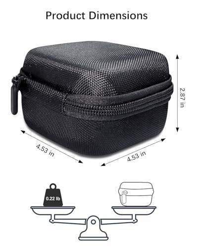 Cruxer Insulin Vial Halter für den Kühlschrank, Peptid-Fläschchenschutzhülle, passend für Standard 10 ml U-100 Medikamentenfläschchen, Insulin & GLP-1 Organizer, 9 Fächer, Schwarz (ohne Kühlakku)