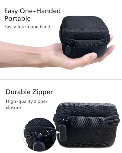 Cruxer Insulin Vial Halter für den Kühlschrank, Peptid-Fläschchenschutzhülle, passend für Standard 10 ml U-100 Medikamentenfläschchen, Insulin & GLP-1 Organizer, 9 Fächer, Schwarz (ohne Kühlakku)