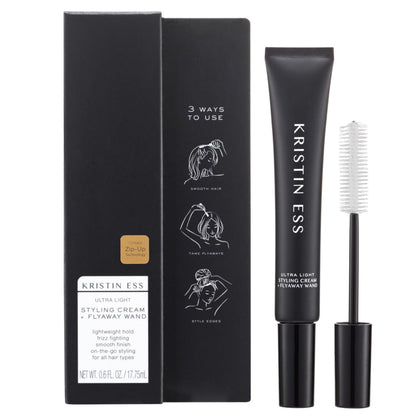 Kristin Ess Styling Cream Taming Wand – Leichter Halt für glattes Haar, fliegende Härchen und Kanten – Vegan, farbsicher, silikonfrei