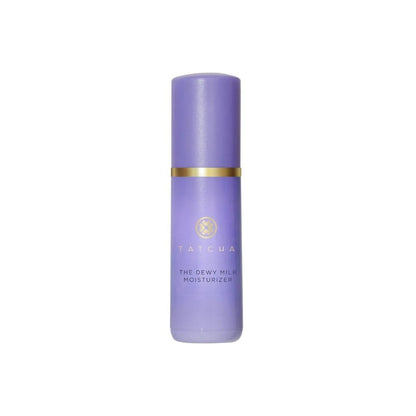 TATCHA The Dewy Milk Moisturizer, Reisegröße | Mini leichte Gesichtscreme - Ölausgleichende Feuchtigkeitspflege für pralle Haut & einen langanhaltenden strahlenden Glanz für Mischhaut bis fettige Haut | 15 ml / 0,5 Fl. Oz.