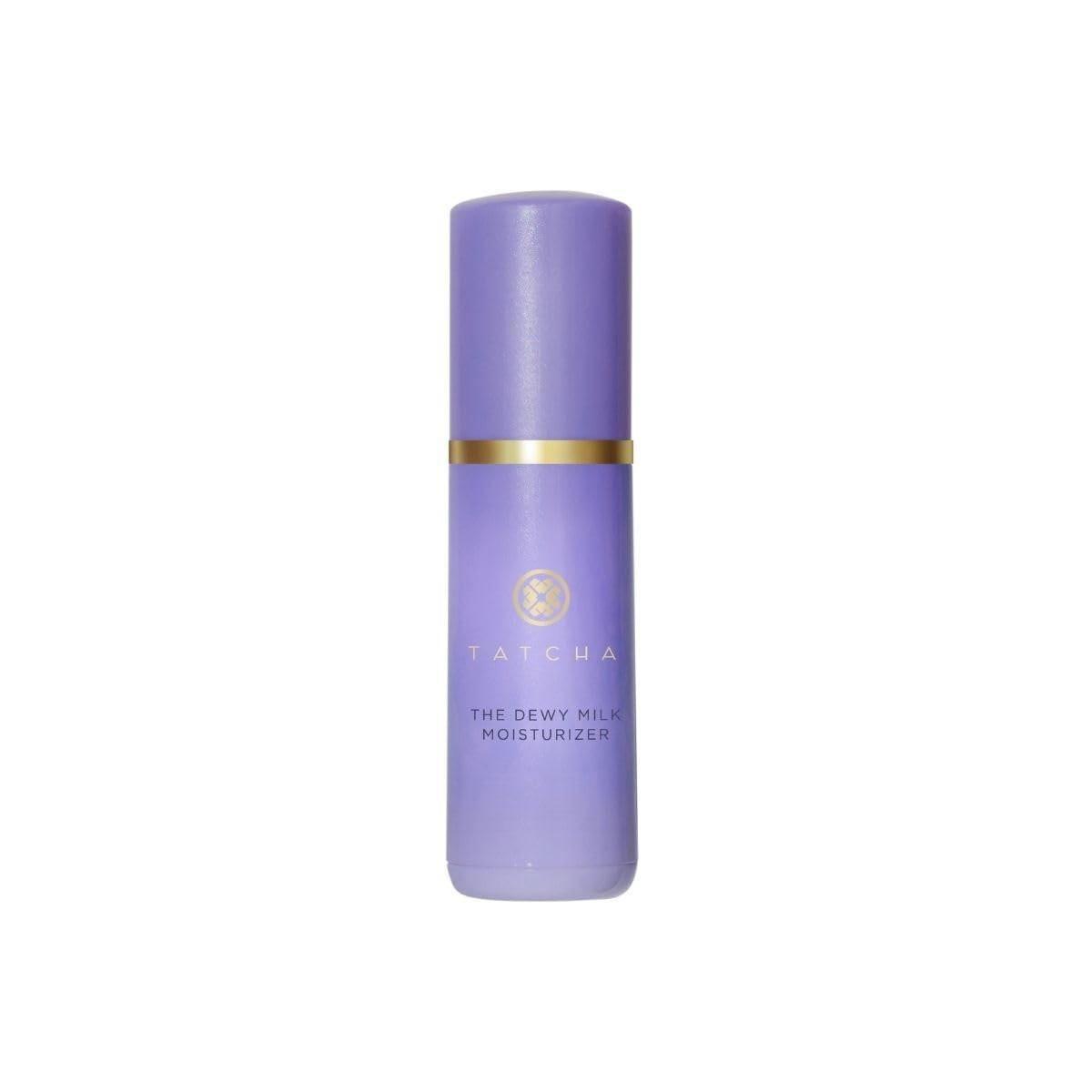 TATCHA The Dewy Milk Moisturizer, Reisegröße | Mini leichte Gesichtscreme - Ölausgleichende Feuchtigkeitspflege für pralle Haut & einen langanhaltenden strahlenden Glanz für Mischhaut bis fettige Haut | 15 ml / 0,5 Fl. Oz.