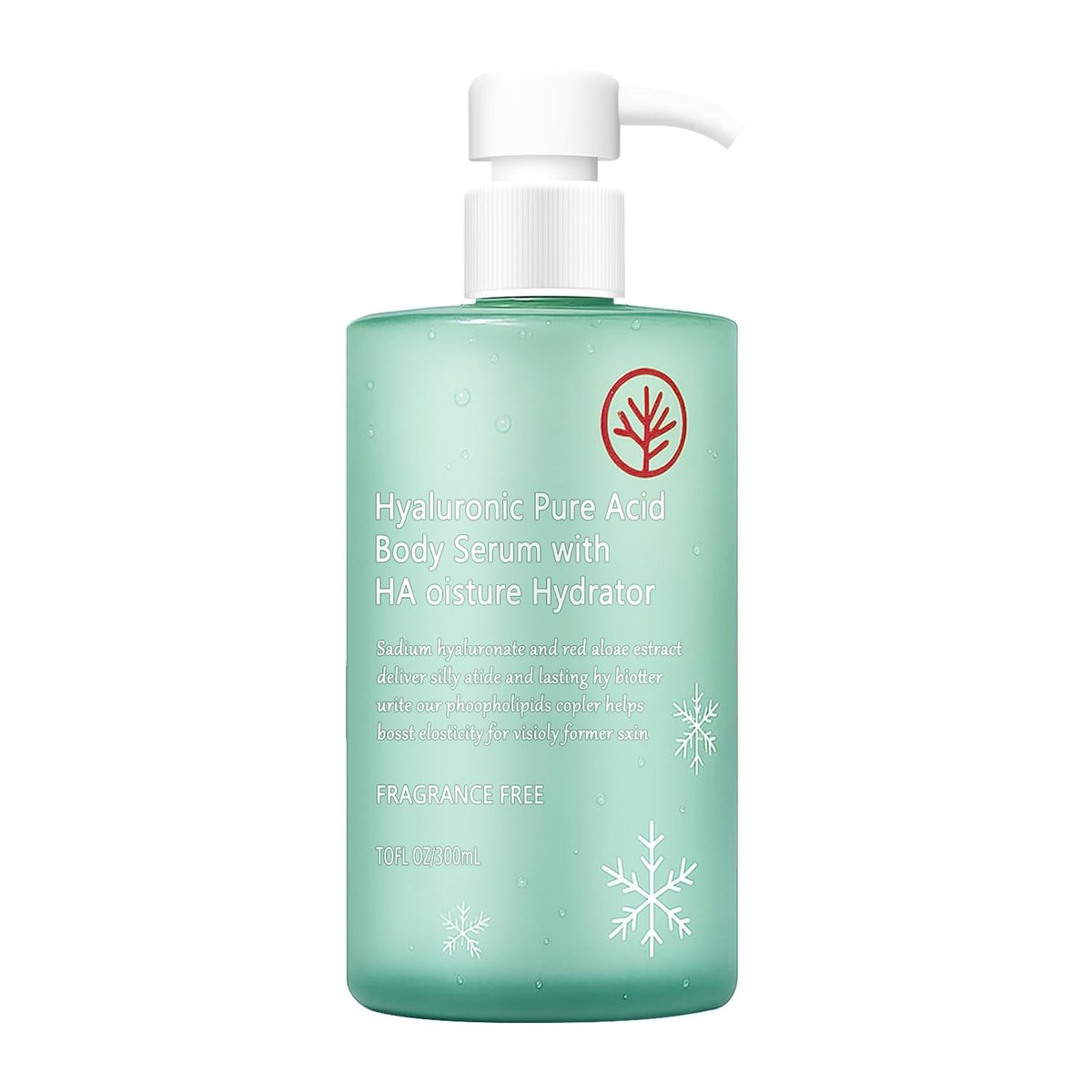 HA Hyaluronsäure Body Serum – Leichtes, schnell einziehendes Körperpflege-Serum für tiefe Feuchtigkeit und seidig glatte Haut, nicht fettend