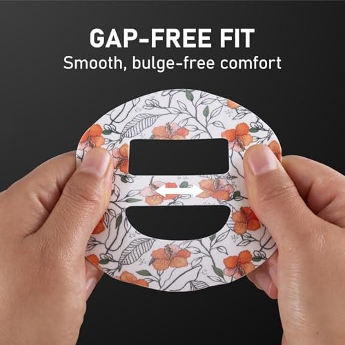 ANGTICS Omnipod 5 Overpatches Waterdicht, 30 Stück Vorgeschnittene Aufkleber für Omnipod 5, Hypoallergen Latexfrei CGM Sensor Abdeckungen, Lang anhaltend 10+ Tage Glukosesensor Pflaster (Pastell Blumen)