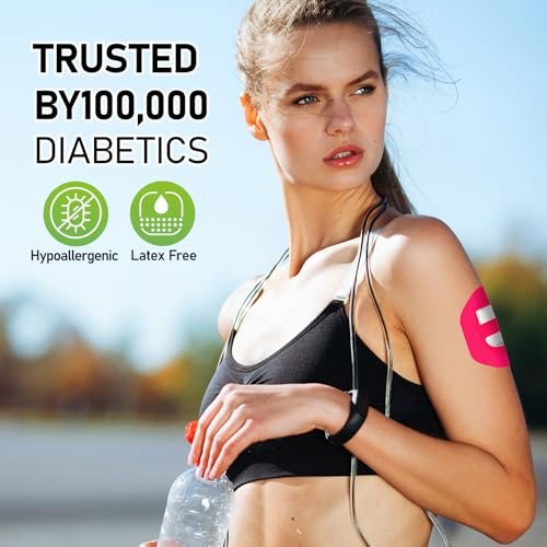 ANGTICS 30er-Pack Omnipod 5 Klebepflaster, wasserdichte vorgeschnittene Overpatches, hypoallergen & atmungsaktiv CGM-Sensorabdeckungen, latexfreier Glukosesensor-Patch, hält 10+ Tage (Multicolor)