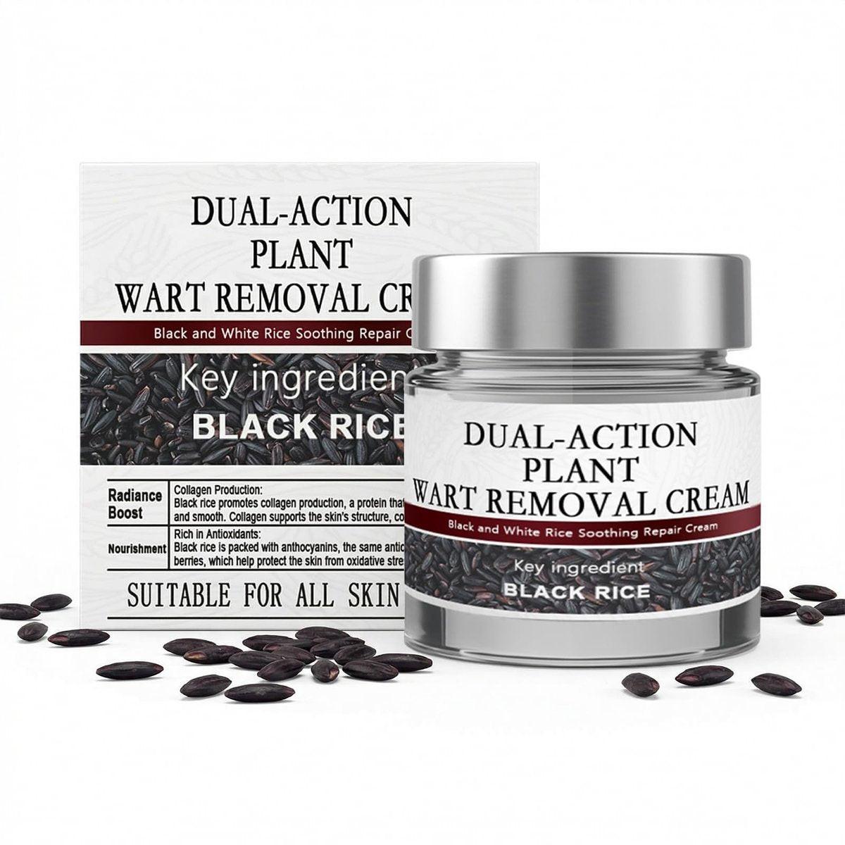 Yocisku Keratin Erase Dual-Action Renewal Cream – Schwarz-Weiß-Reis-Beruhigungscreme, glättet und verfeinert die Haut, natürliche Inhaltsstoffe für alle Hauttypen