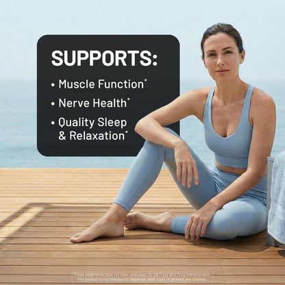 NatureWise Triple Magnesium Komplex – Chelatiert – Hochabsorbierendes Magnesiumglycinat + Malat + Citrat für Muskel-, Nerven- und Schlafunterstützung – Vegan 90 Kapseln