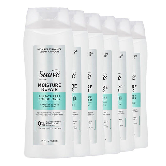 Suave Moisture Repair Conditioner – Sulfatfreie Pflege für Feuchtigkeit & Farbschutz, 12,6 oz (ca. 357 ml)