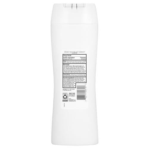Suave Anti-Schuppen Shampoo für Frauen, Kokosnuss-Feuchtigkeit, 1% Pyrithion-Zink Schuppenbehandlung, kontrolliert Flocken, Juckreiz & trockene Kopfhaut, 6er-Pack, 12,6 FL OZ