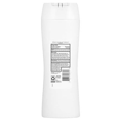 Suave Anti-Schuppen Shampoo für Frauen, Kokosnuss-Feuchtigkeit, 1% Pyrithion-Zink Schuppenbehandlung, kontrolliert Flocken, Juckreiz & trockene Kopfhaut, 6er-Pack, 12,6 FL OZ