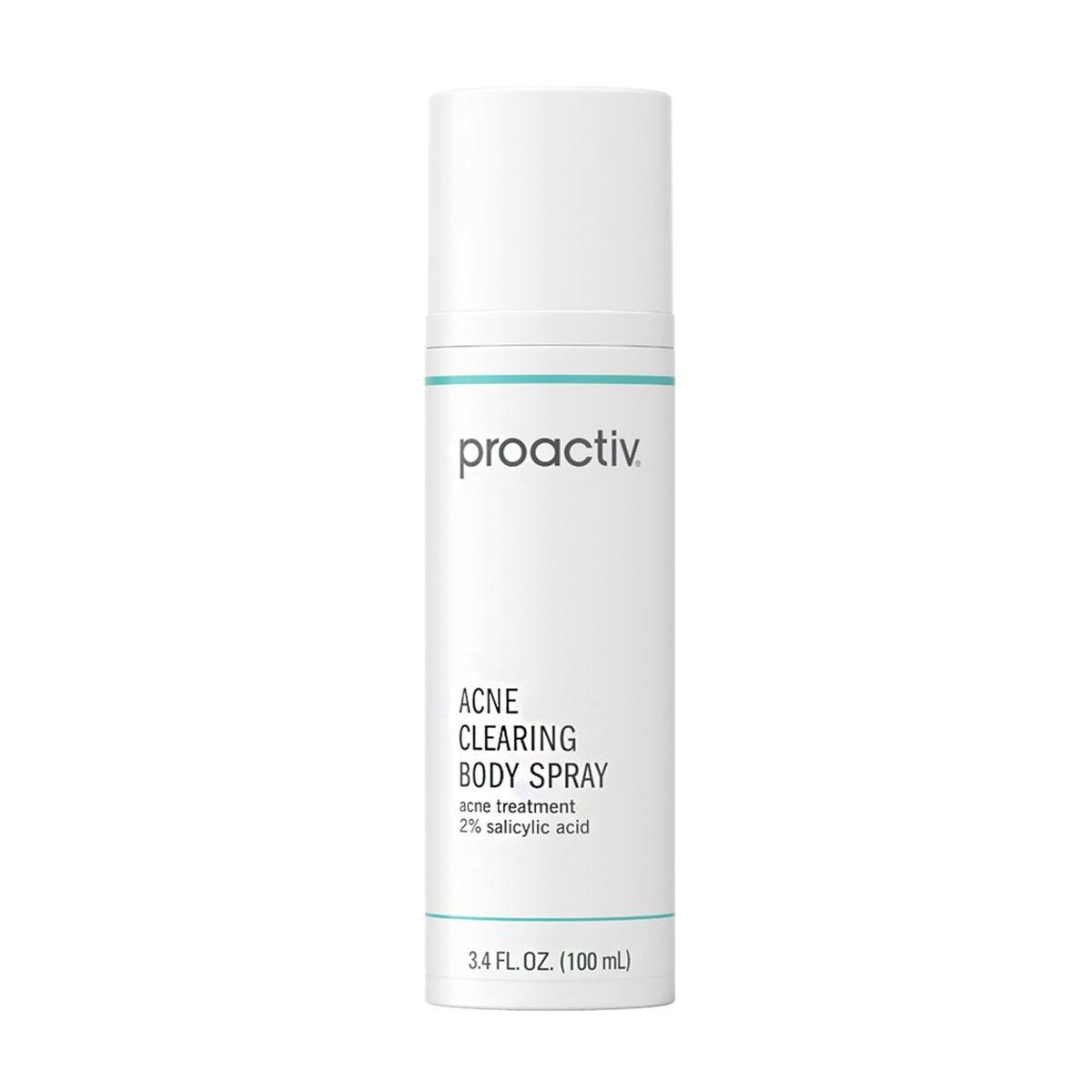 Proactiv Akne-Reinigungsspray mit Salicylsäure, Mehrdirektionaler Nebel für Rücken, Brust und Schultern nach dem Training, für zu Akne neigende Haut, 100 ml