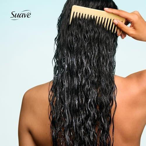 Suave Moisture Repair Sulfatfreier Conditioner mit Hyaluronsäure & Aloe Vera – Feuchtigkeitsspendend für trockenes, geschädigtes Haar, 4er-Pack, 28 Fl Oz