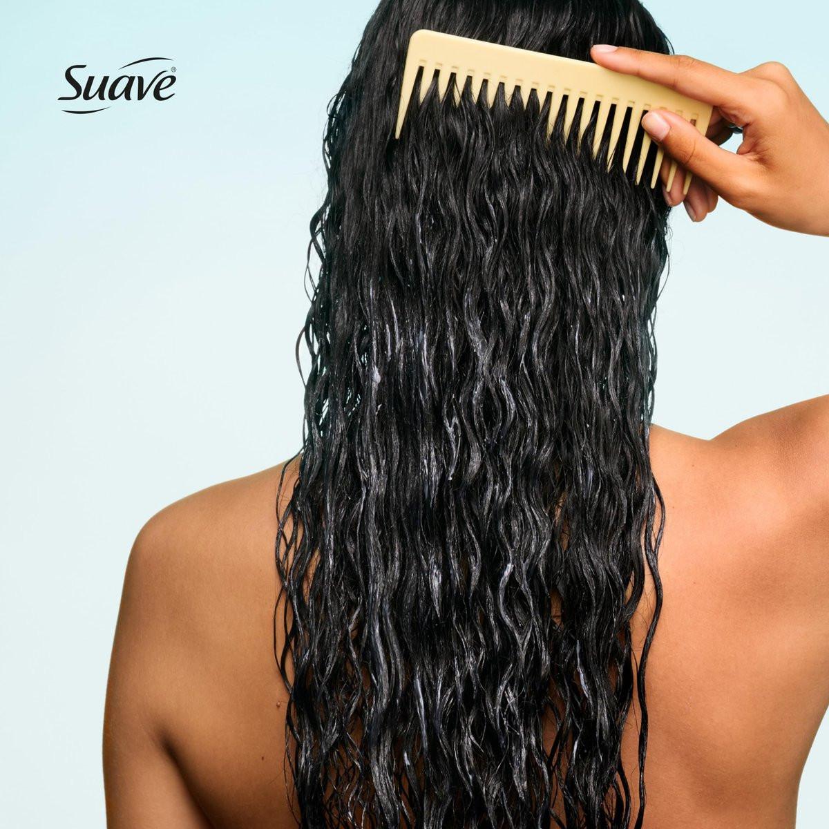 Suave Moisture Repair Sulfatfreier Conditioner mit Hyaluronsäure & Aloe Vera – Feuchtigkeitsspendend für trockenes, geschädigtes Haar, 4er-Pack, 28 Fl Oz