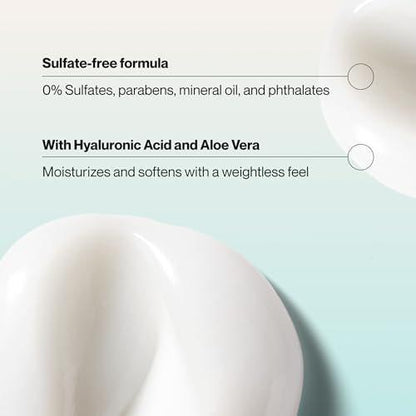 Suave Moisture Repair Sulfatfreier Conditioner mit Hyaluronsäure & Aloe Vera – Feuchtigkeitsspendend für trockenes, geschädigtes Haar, 4er-Pack, 28 Fl Oz