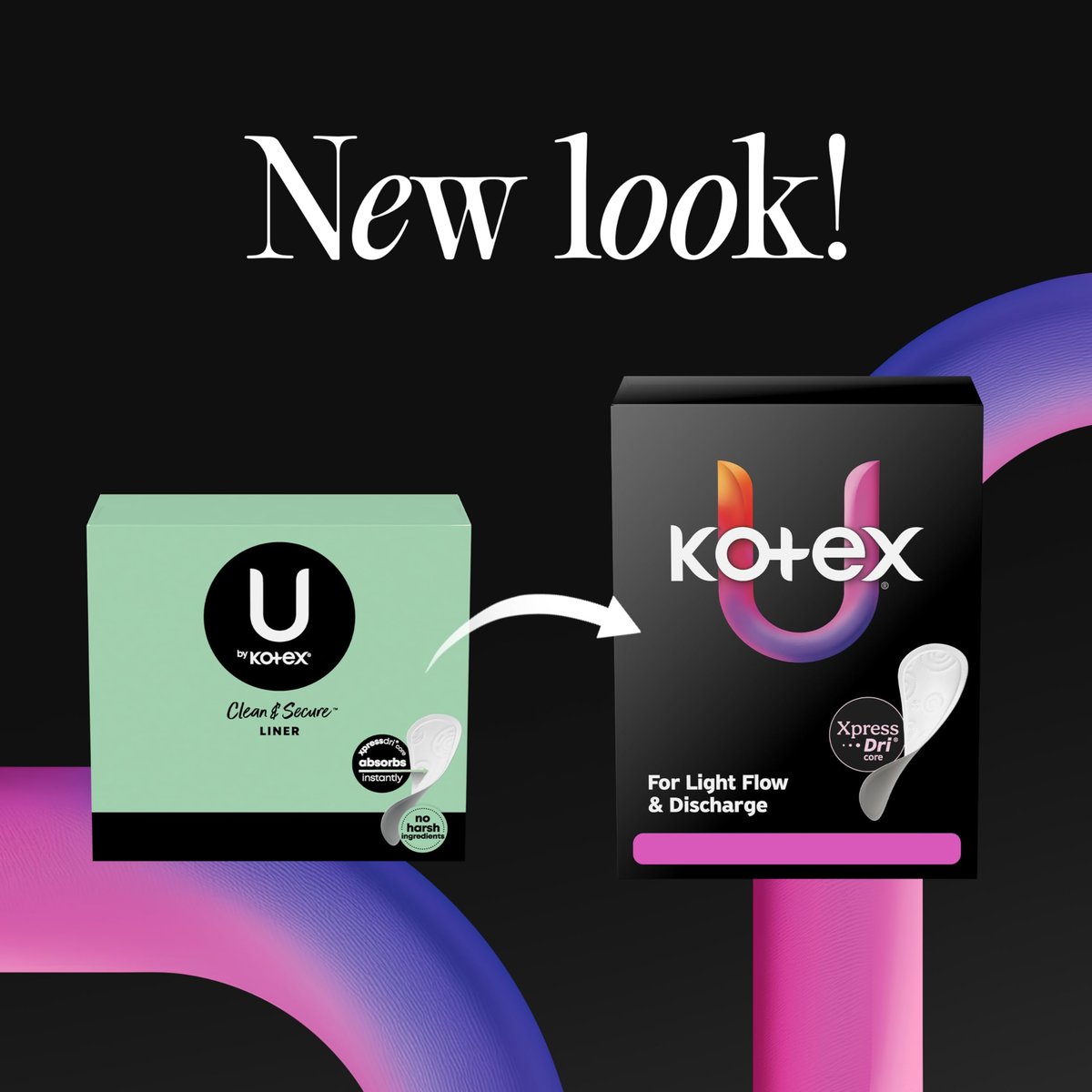Kotex Daily Wrapped Slipeinlagen, leichte Saugfähigkeit, dünn, 240 Stück (2 x 120) (Verpackung kann variieren)