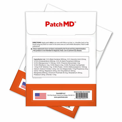 PatchMD Multi Plus - Topische Patches - 30-Tage-Vorrat