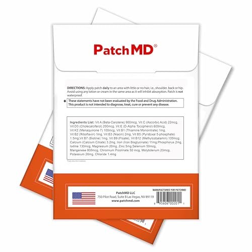PatchMD Multi Plus - Topische Patches - 30-Tage-Vorrat
