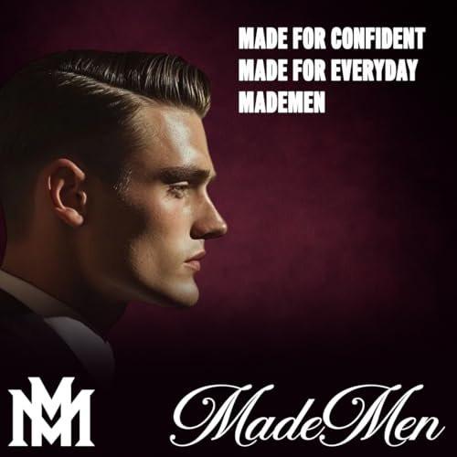 MADEMEN Mattpaste 3,5 oz – Texturpaste für natürlichen Look & einfaches Umstylen, Kokosnuss & Sandelholz Duft