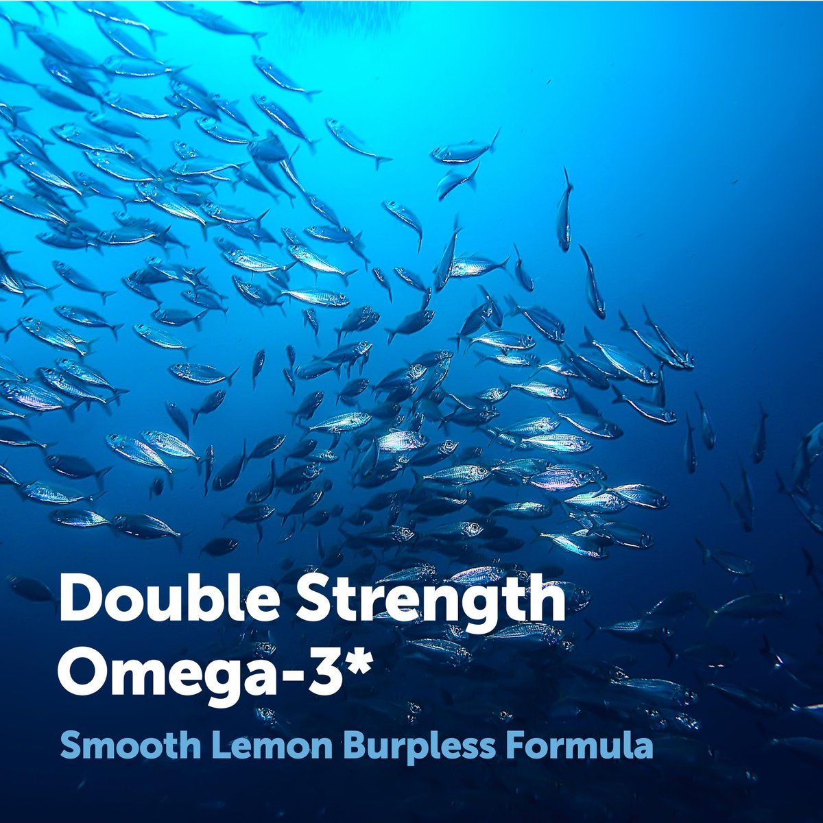 Micro Ingredients Omega 3 Fischöl Kapseln 3.000 mg pro Portion, 120 Softgels – Zitronengeschmack – ohne Aufstoßen – EPA 540 mg + DHA 360 mg – Tiefseefisch